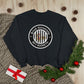 Brick University (Black Design Behind Bars) - Unisex EcoSmart® Crewneck Sweatshirt