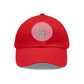 Inside Hustle -  Hat with Leather Patch (Round)