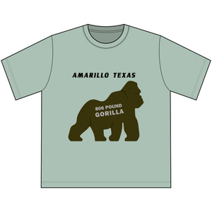 Amarillo Texas 806 Pound Gorilla - Heavyweight Tee
