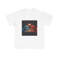 Wolves Playing Chess - Unisex Heavy Cotton Tee