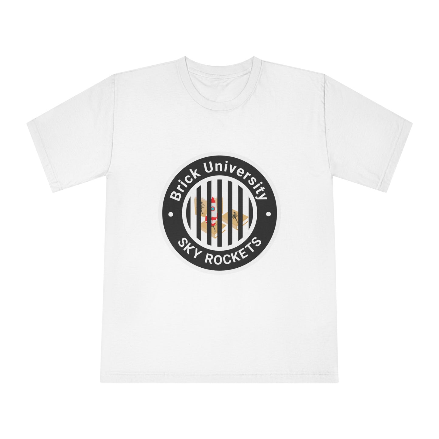 Brick University (Black Behind Bars) Tee