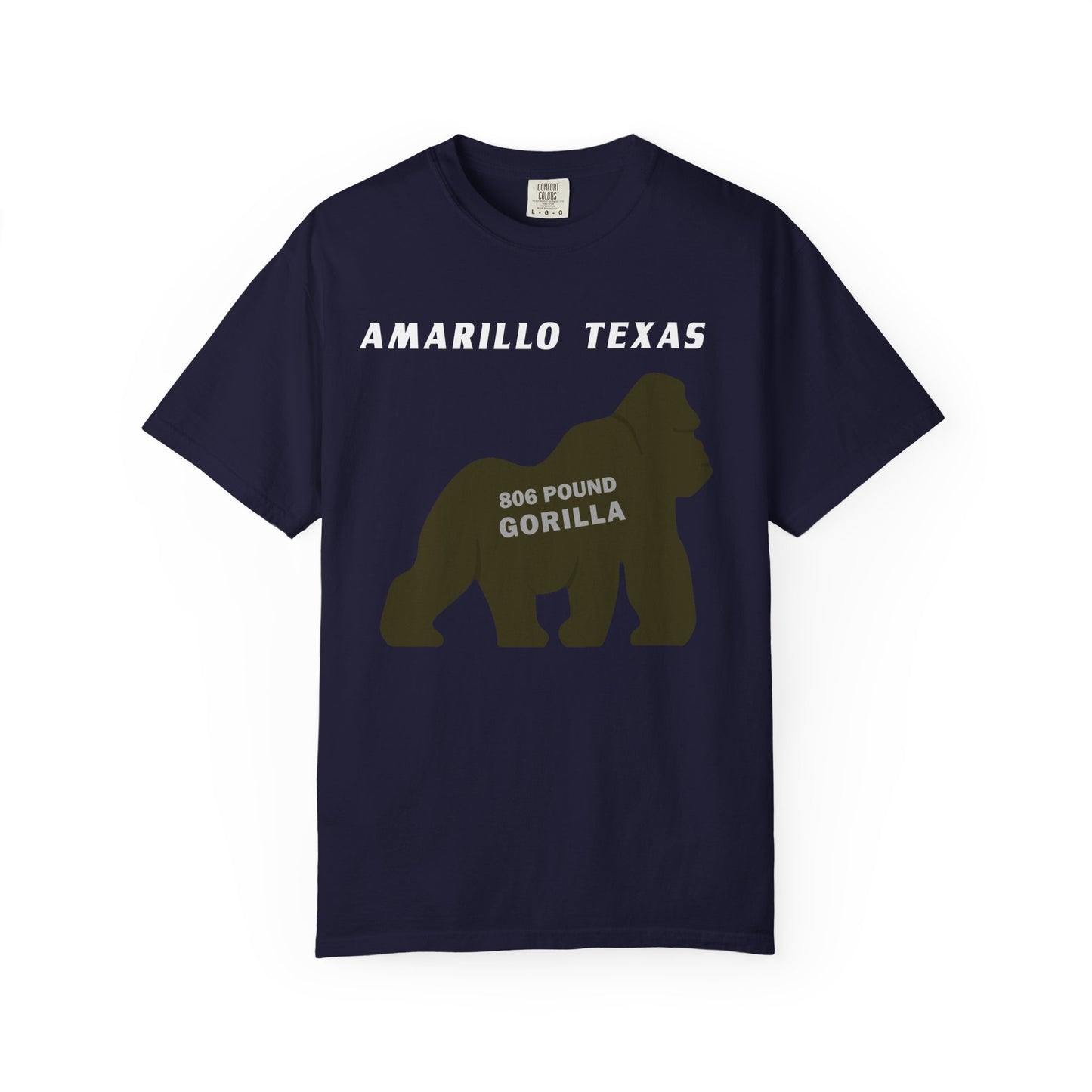 Amarillo Texas 806 Pound Gorilla – T-Shirt
