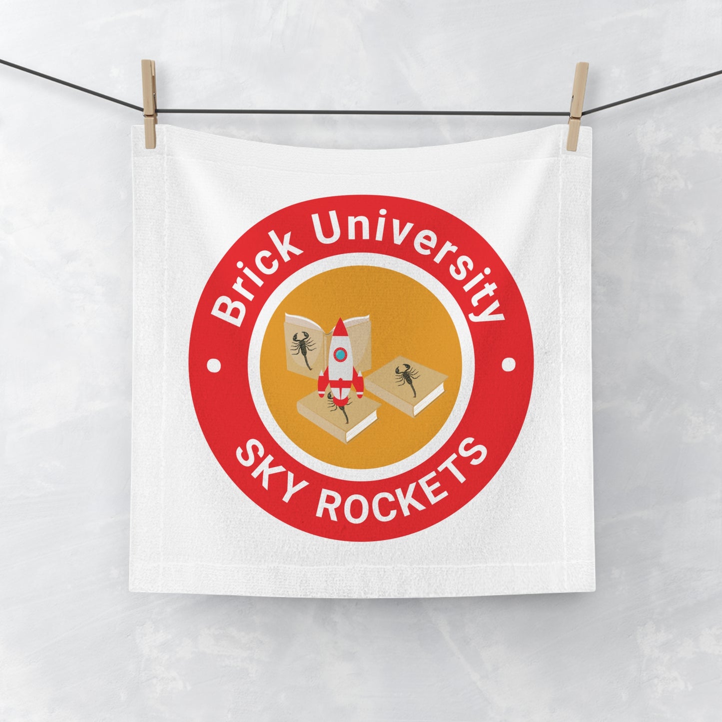 Brick University Towel