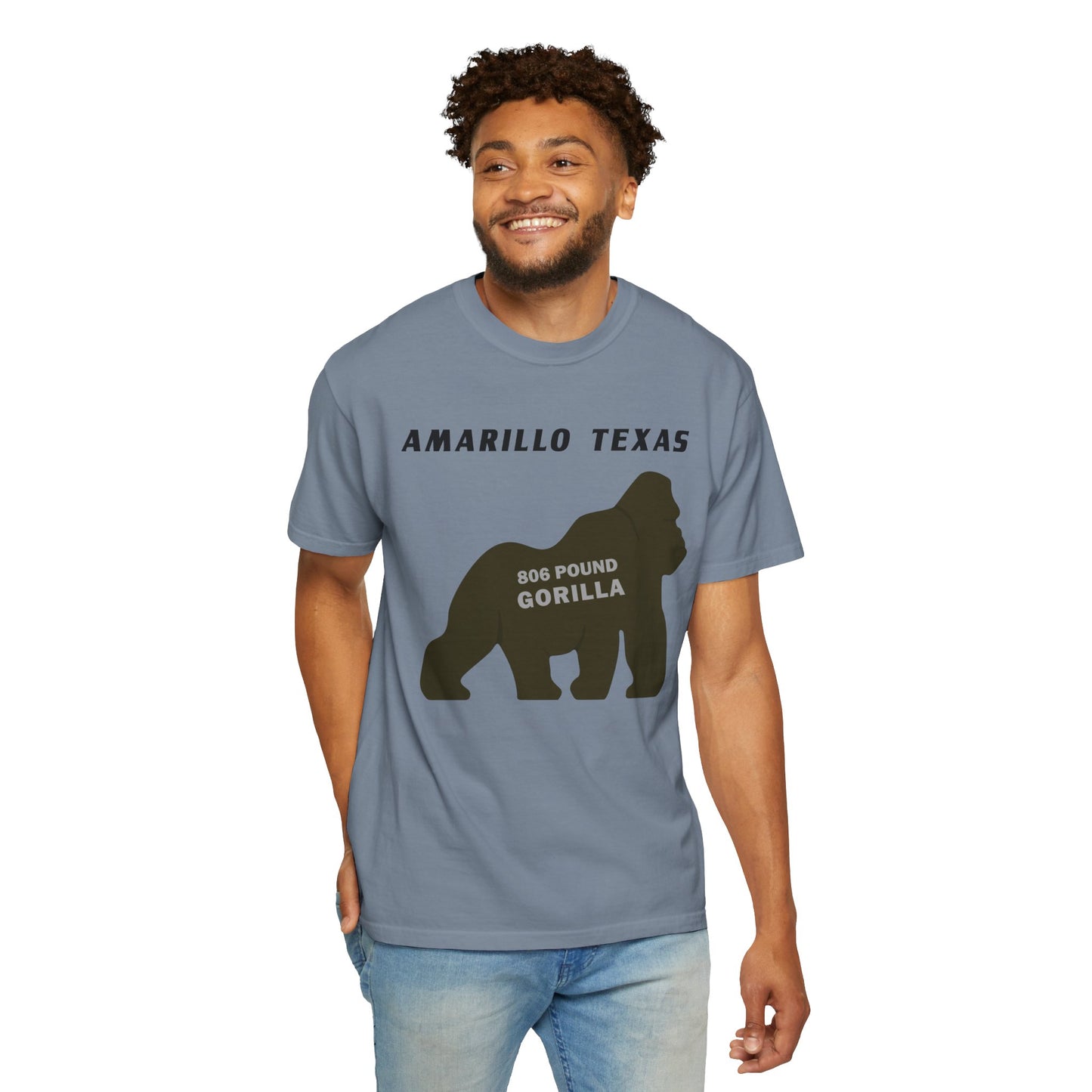Amarillo Texas 806 Pound Gorilla – T-Shirt