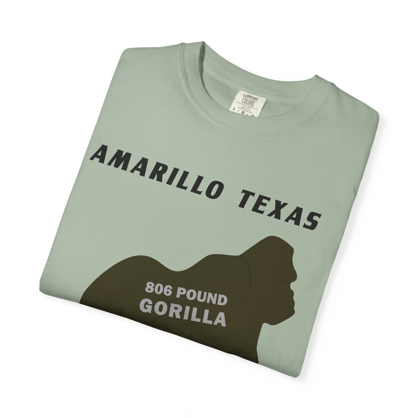 Amarillo Texas 806 Pound Gorilla – T-Shirt
