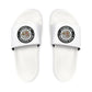 Brick University (Black Behind Bars) - Slide Sandals — Removable‑Strap Slides