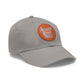 Inside Hustle -  Hat with Leather Patch (Round)