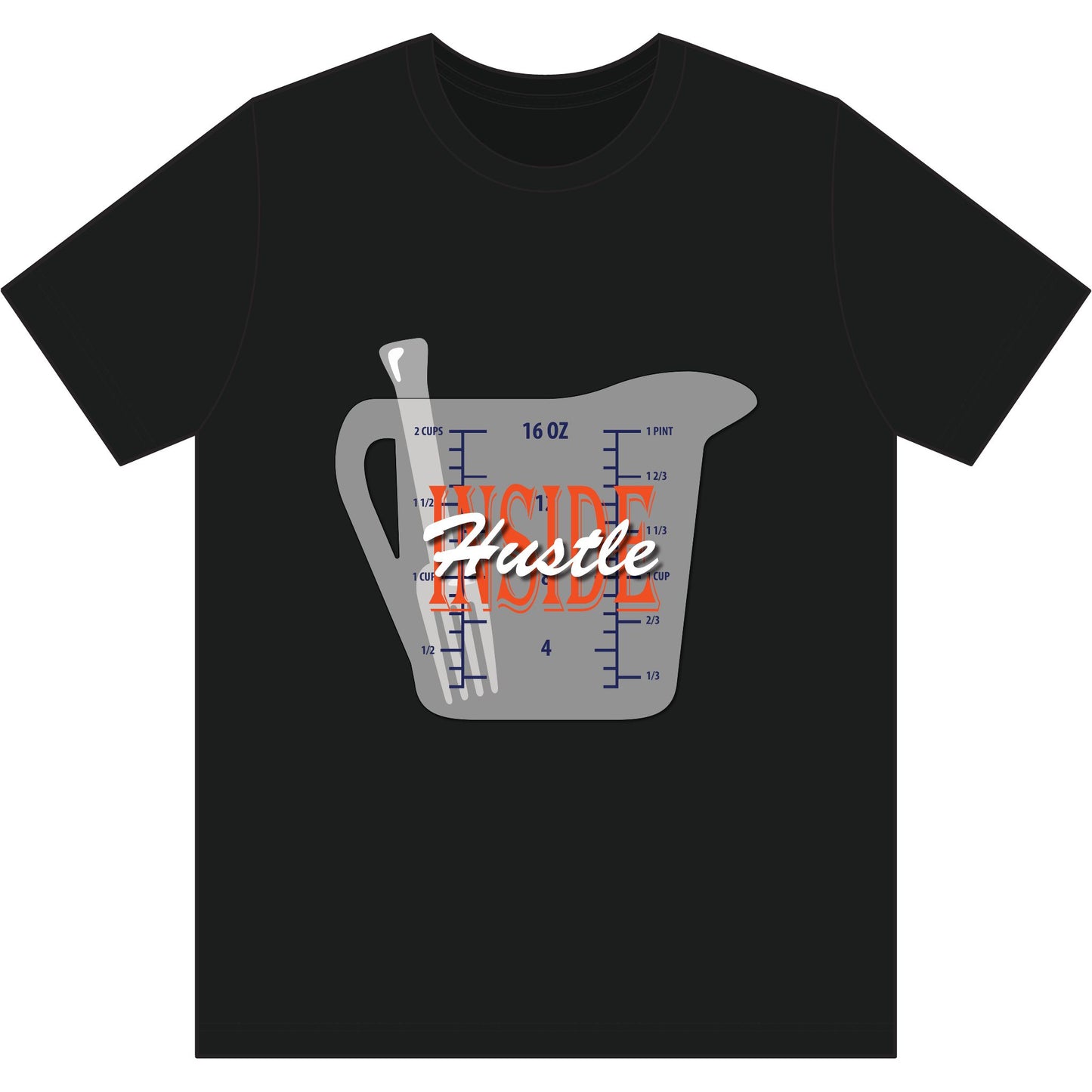 Inside Hustle Cup Logo - Easy Cotton Tee