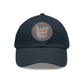 Inside Hustle -  Hat with Leather Patch (Round)
