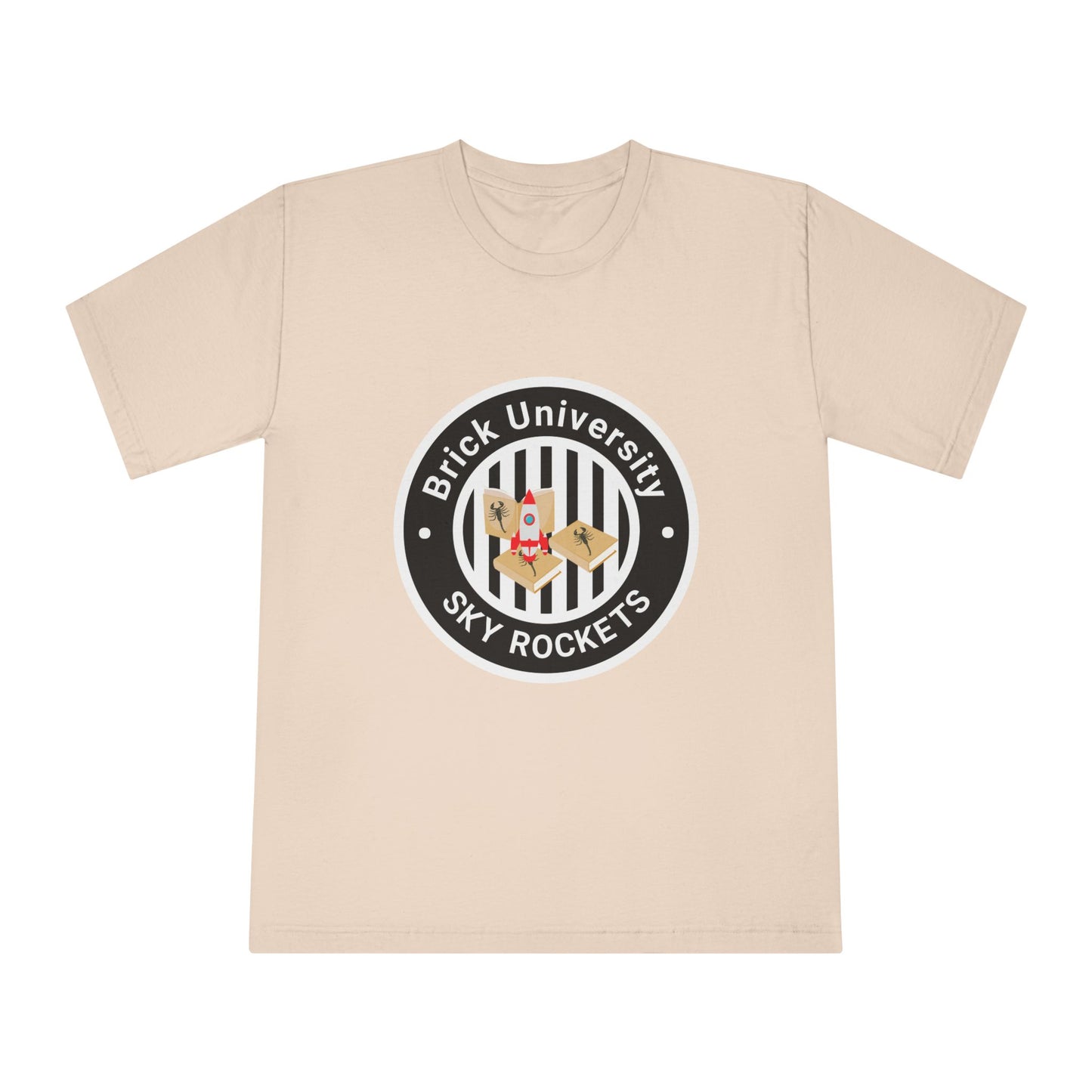 Brick University (Black-outside) Tee
