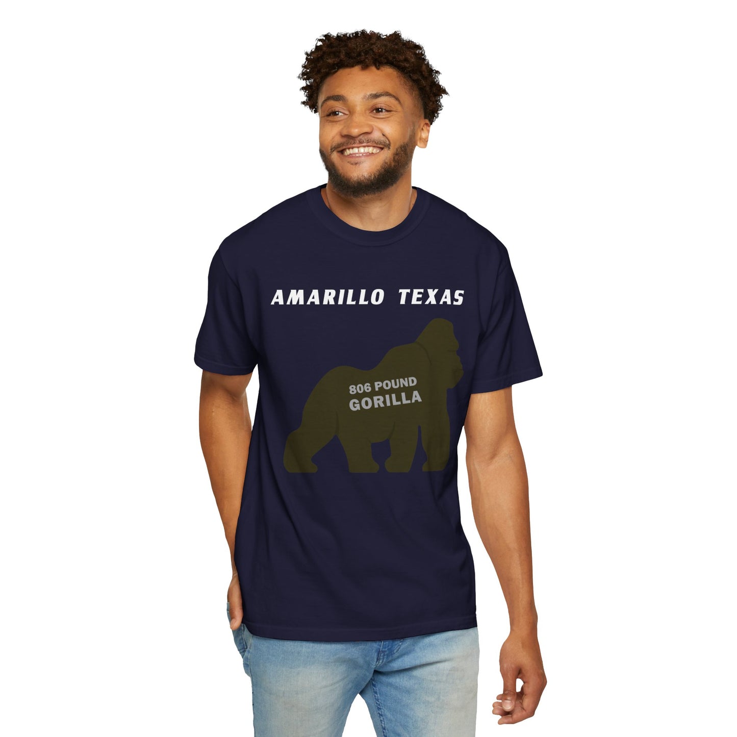 Amarillo Texas 806 Pound Gorilla – T-Shirt