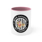 Brick University (Black Design) - Accent Coffee Mug, 11oz