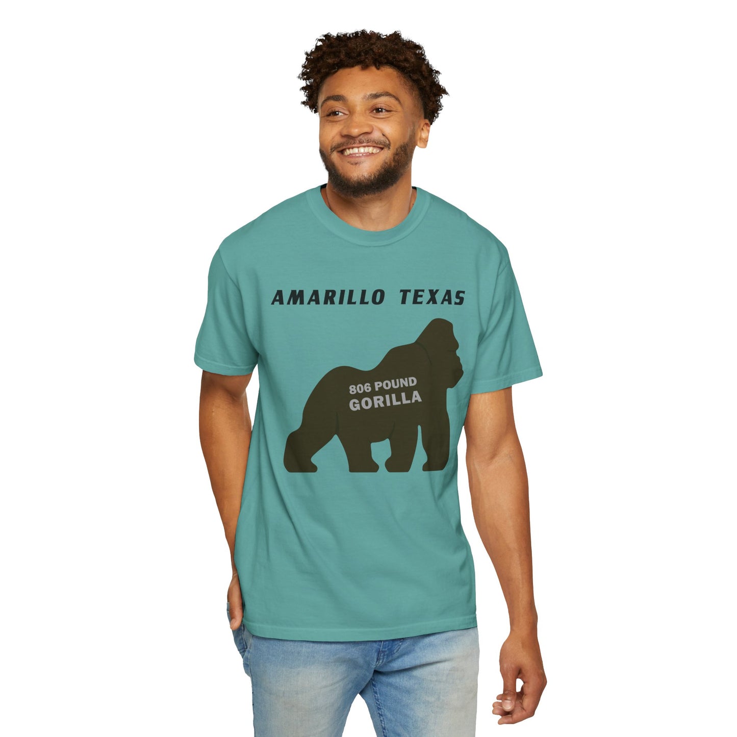 Amarillo Texas 806 Pound Gorilla – T-Shirt