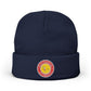 Brick University Knit Beanie