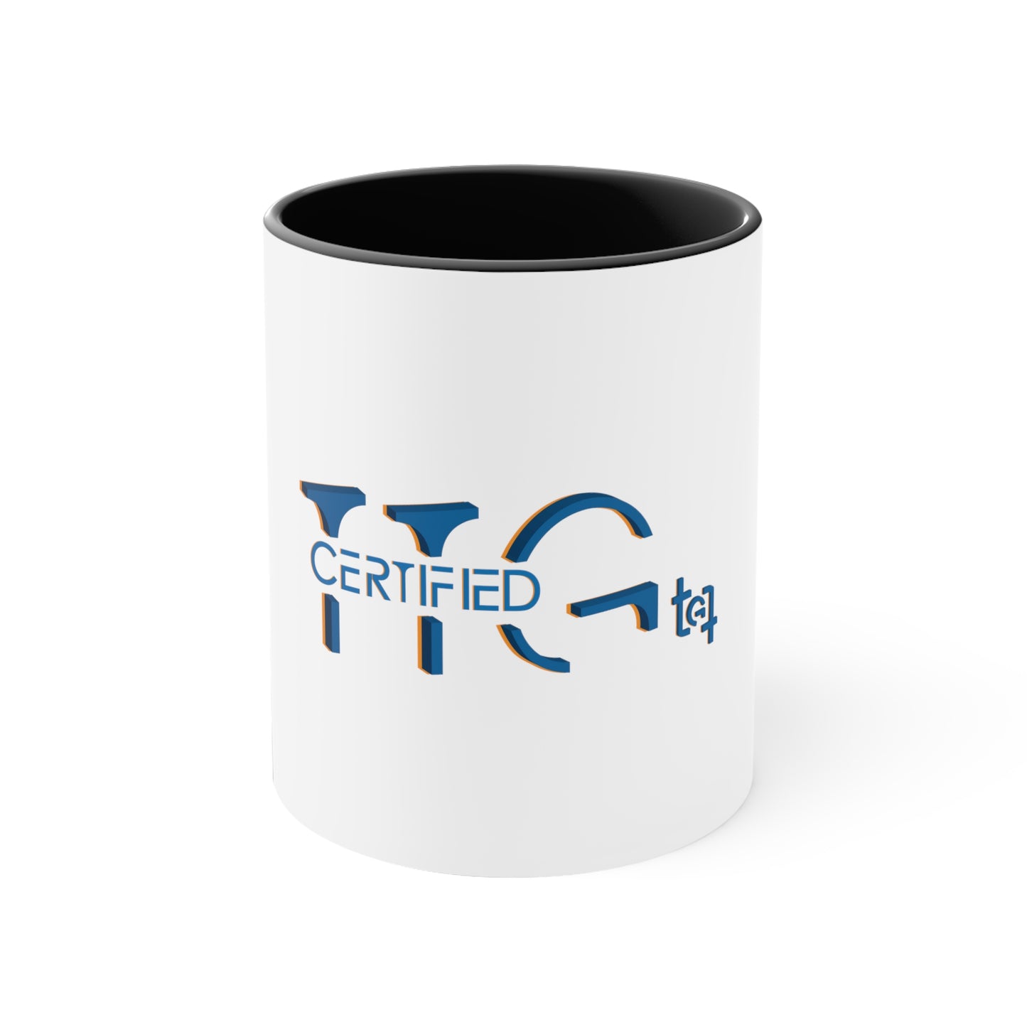 TTG Certified - Accent Coffee Mug, 11oz