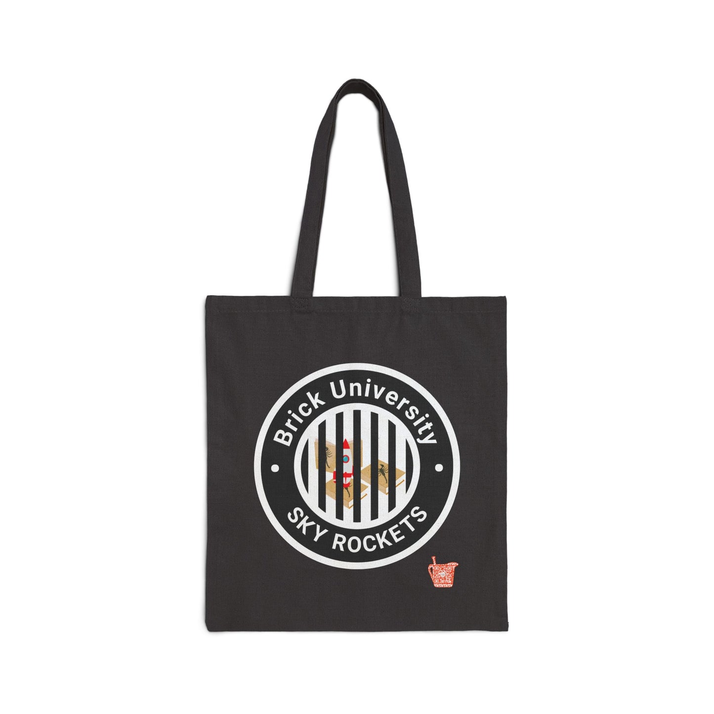 Brick University (Black Behind Bars) - Tote Bag