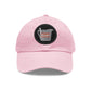 Inside Hustle -  Hat with Leather Patch (Round)