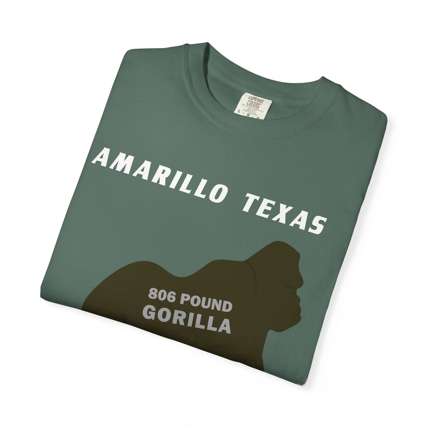 Amarillo Texas 806 Pound Gorilla – T-Shirt