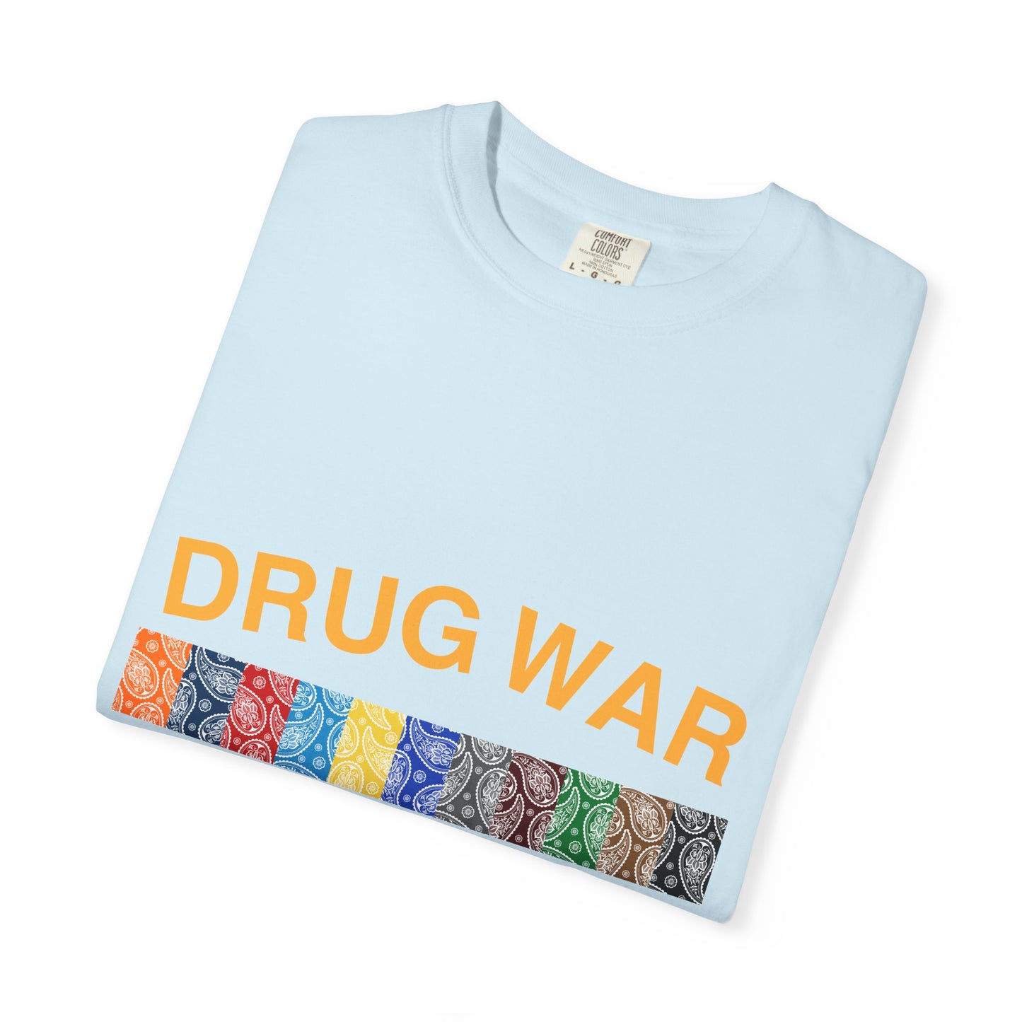 Drug War Vet T-Shirt – 'Crack Era' Retro Patch Graphic Tee