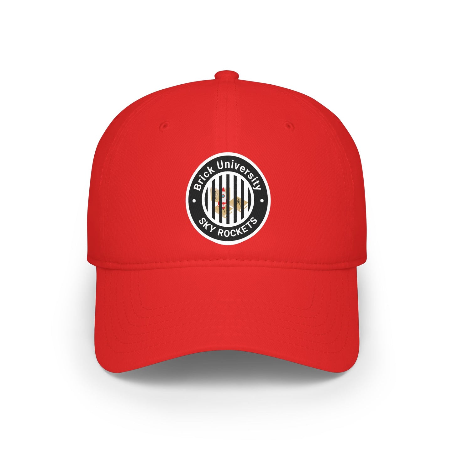 Brick University (Black-Behind Bars) Baseball Cap