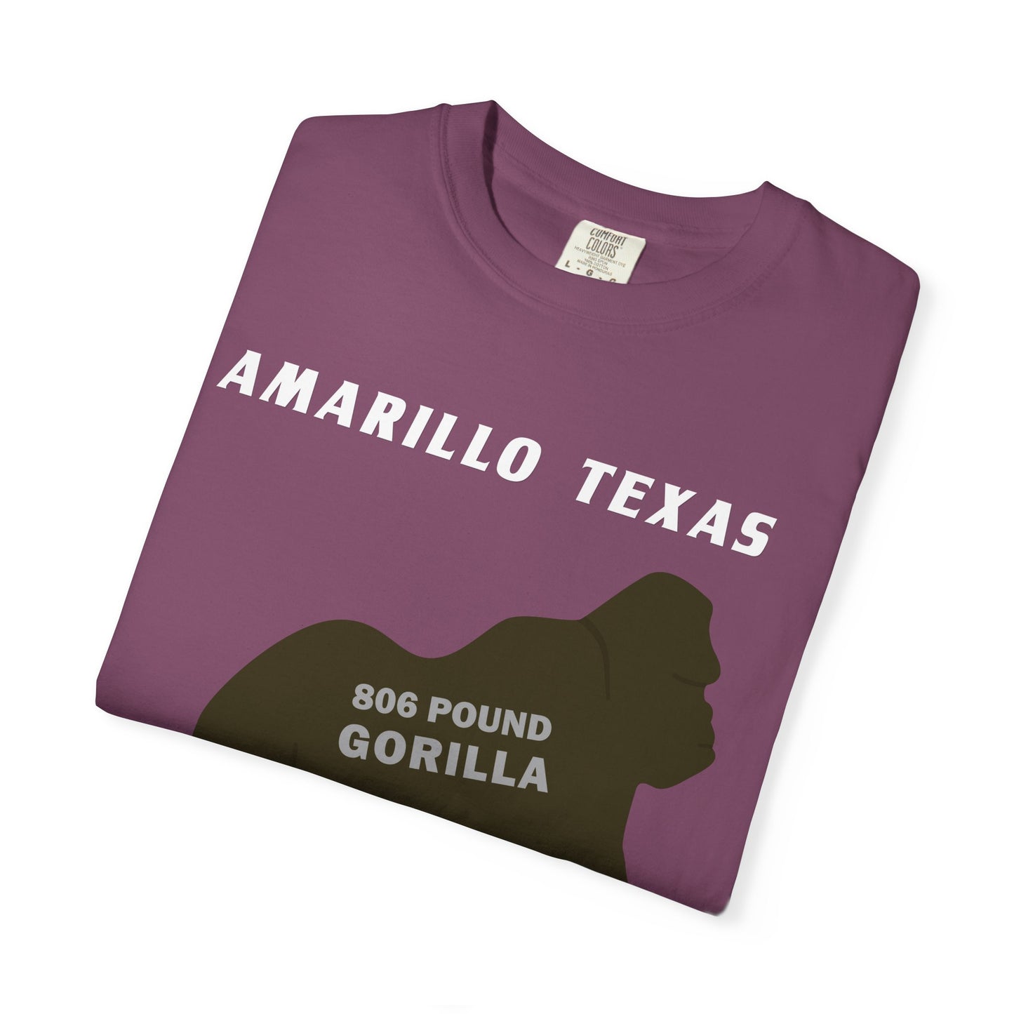 Amarillo Texas 806 Pound Gorilla – T-Shirt