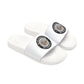 Brick University (Black Behind Bars) - Slide Sandals — Removable‑Strap Slides
