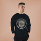 Brick University (Black Design Behind Bars) - Unisex EcoSmart® Crewneck Sweatshirt
