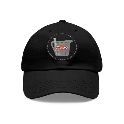 Inside Hustle -  Hat with Leather Patch (Round)