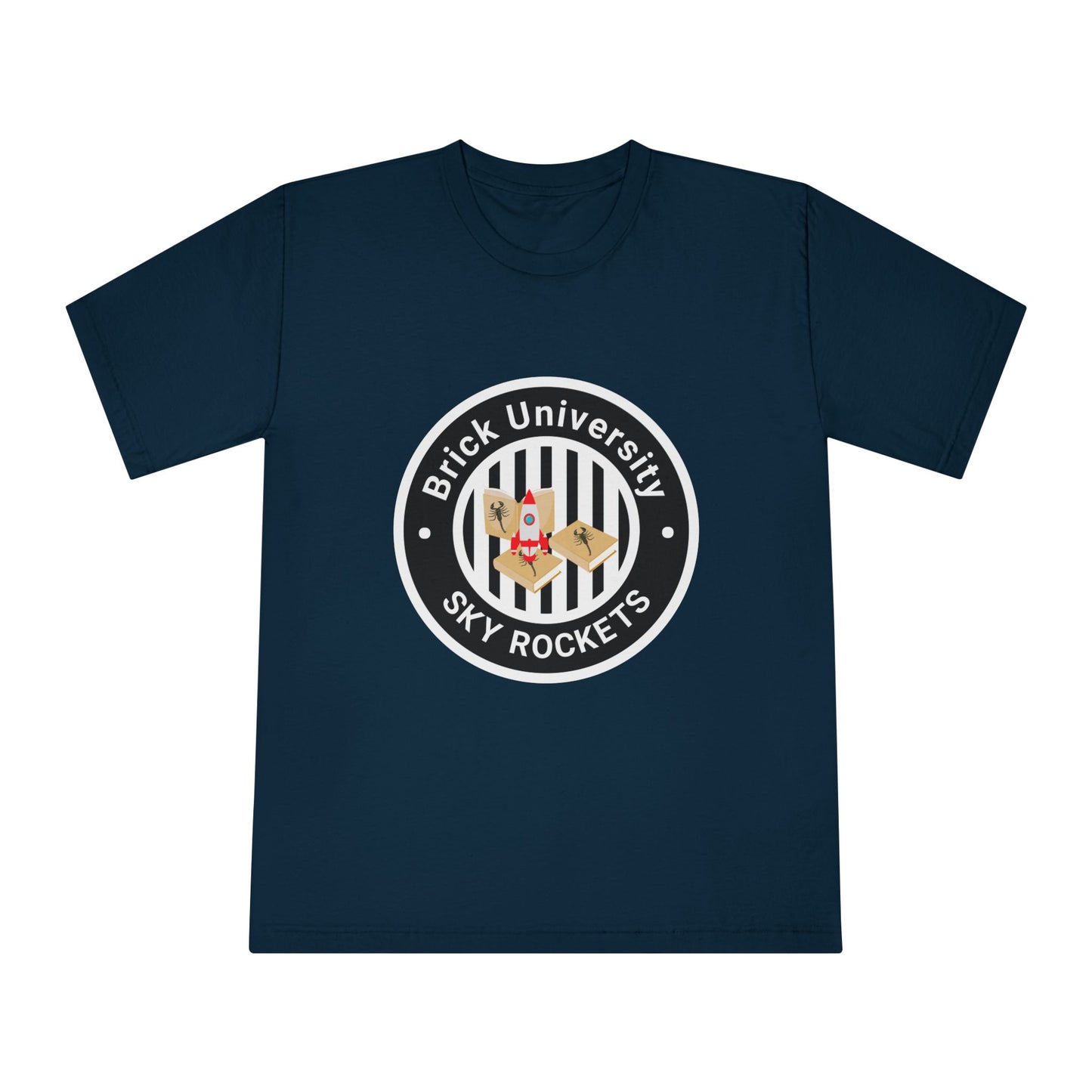 Brick University (Black-outside) Tee