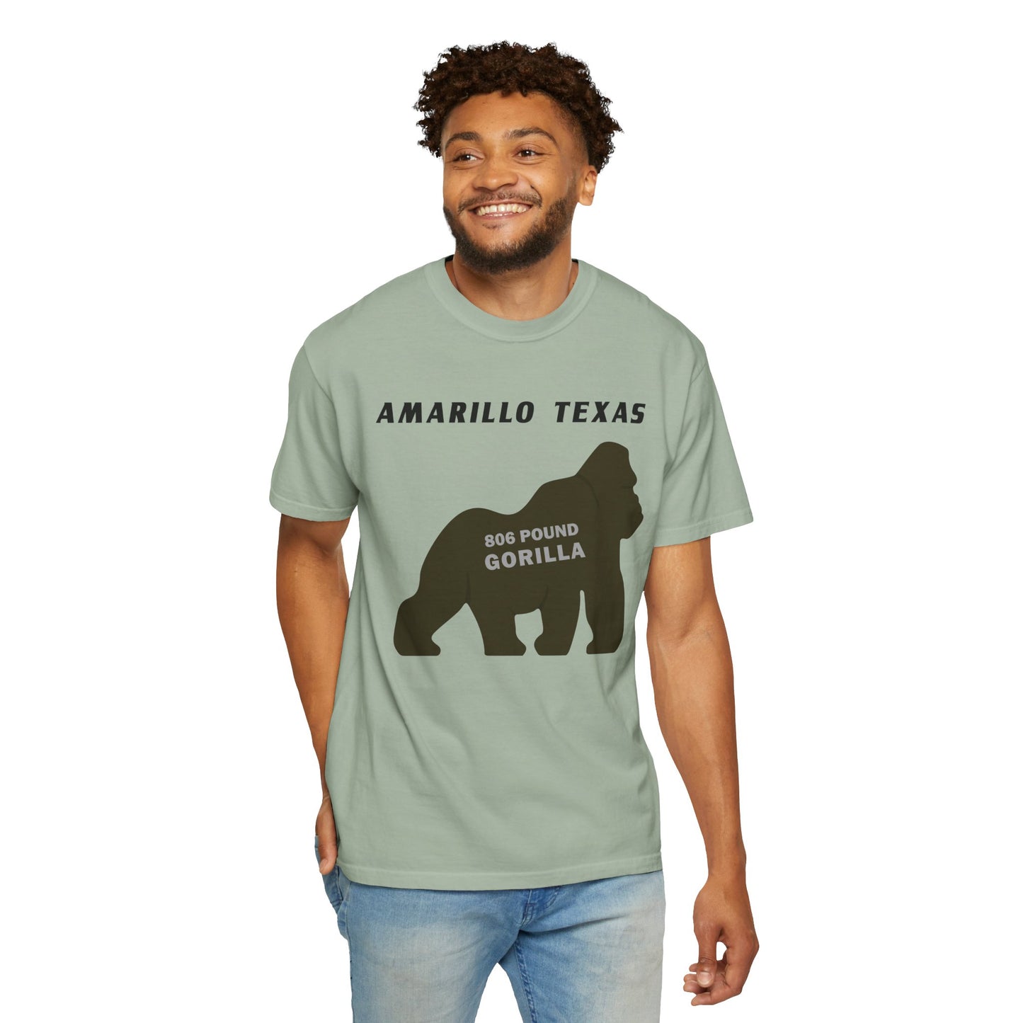 Amarillo Texas 806 Pound Gorilla – T-Shirt