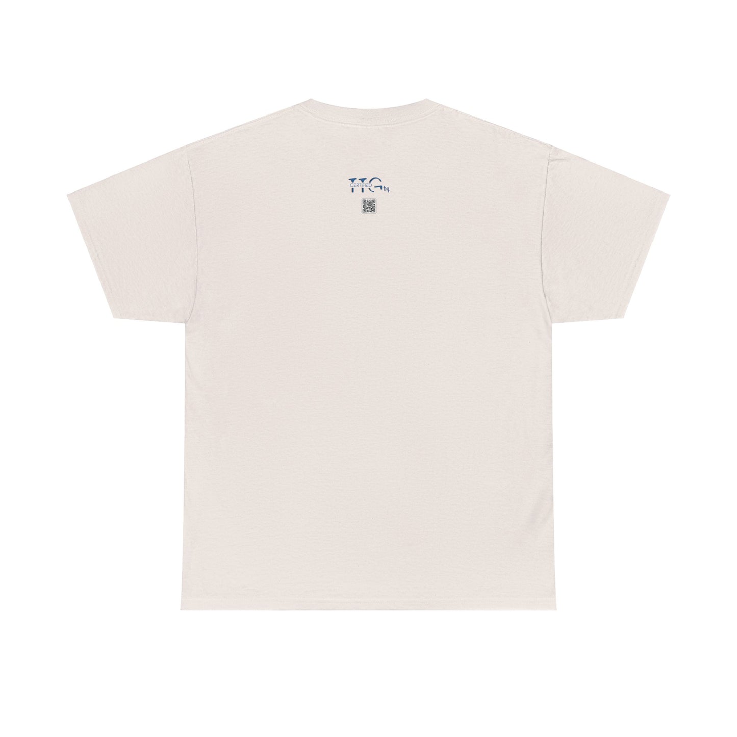 Brick University (Black Design Behind Bars) - Unisex Heavy Cotton Tee