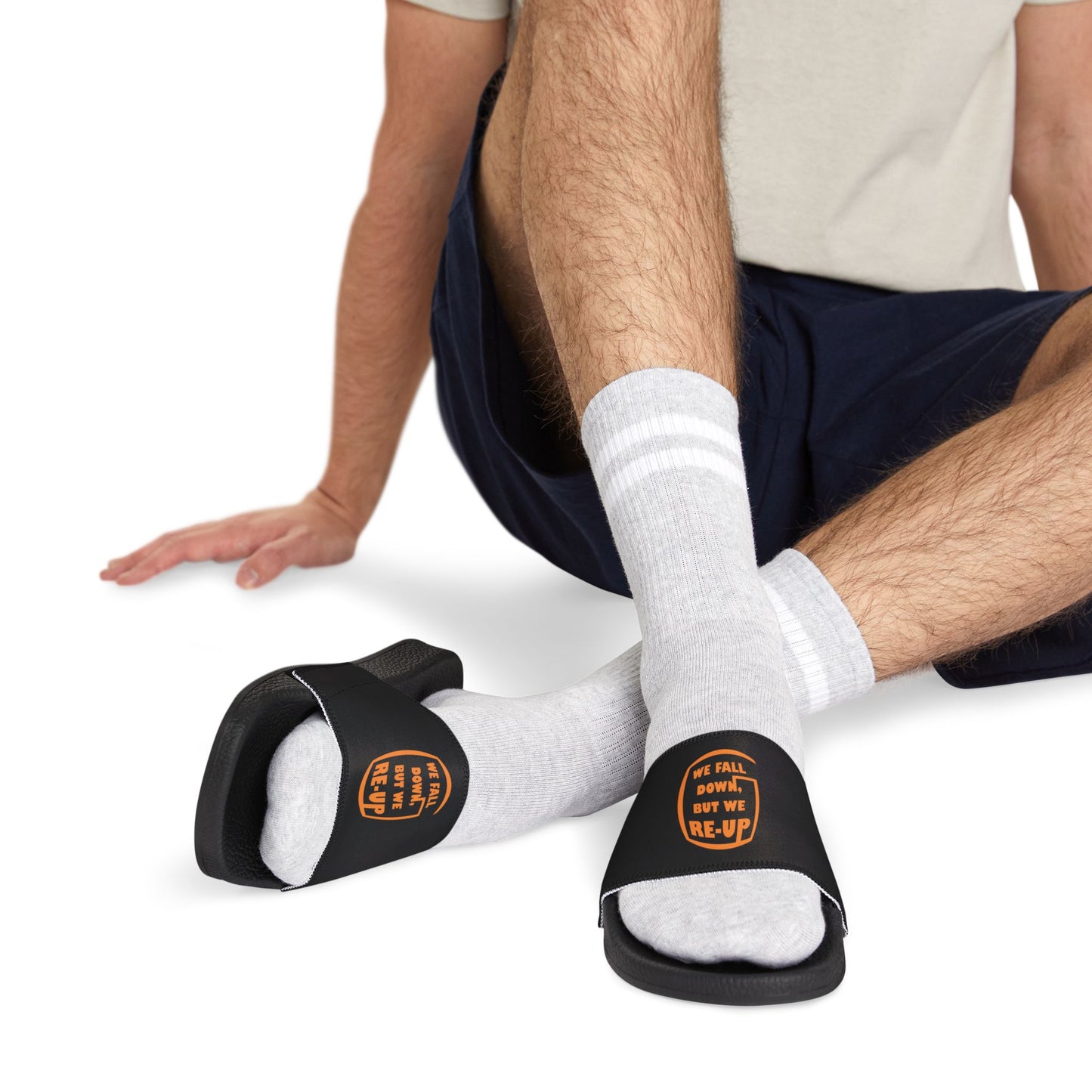 RE-UP - Slide Sandals — Removable‑Strap Slides