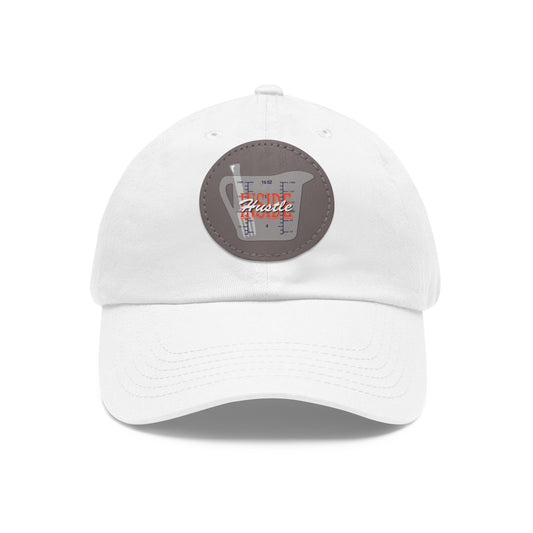 Inside Hustle -  Hat with Leather Patch (Round)