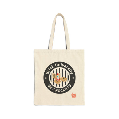 Brick University (Black-Outside) - Tote Bag