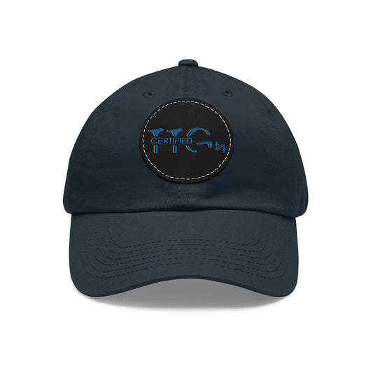 TTG Certified -  Hat with Leather Patch (Round)