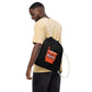 Inside Hustle - Organic cotton drawstring bag